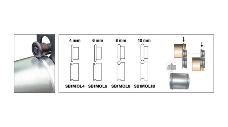 Bordeuse moulureuse portative SB1E