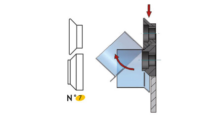 Jeu de molettes n° 7 pour bordeuse SB7