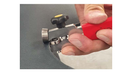 Plieuse à main pour bords tombés