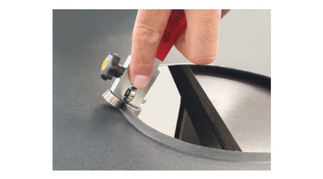 Plieuse à main pour bords tombés