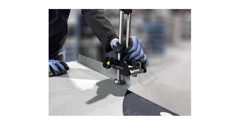 Plieuse à main courbe, simple colonne, 4 rouleaux de guidage - 200 mm